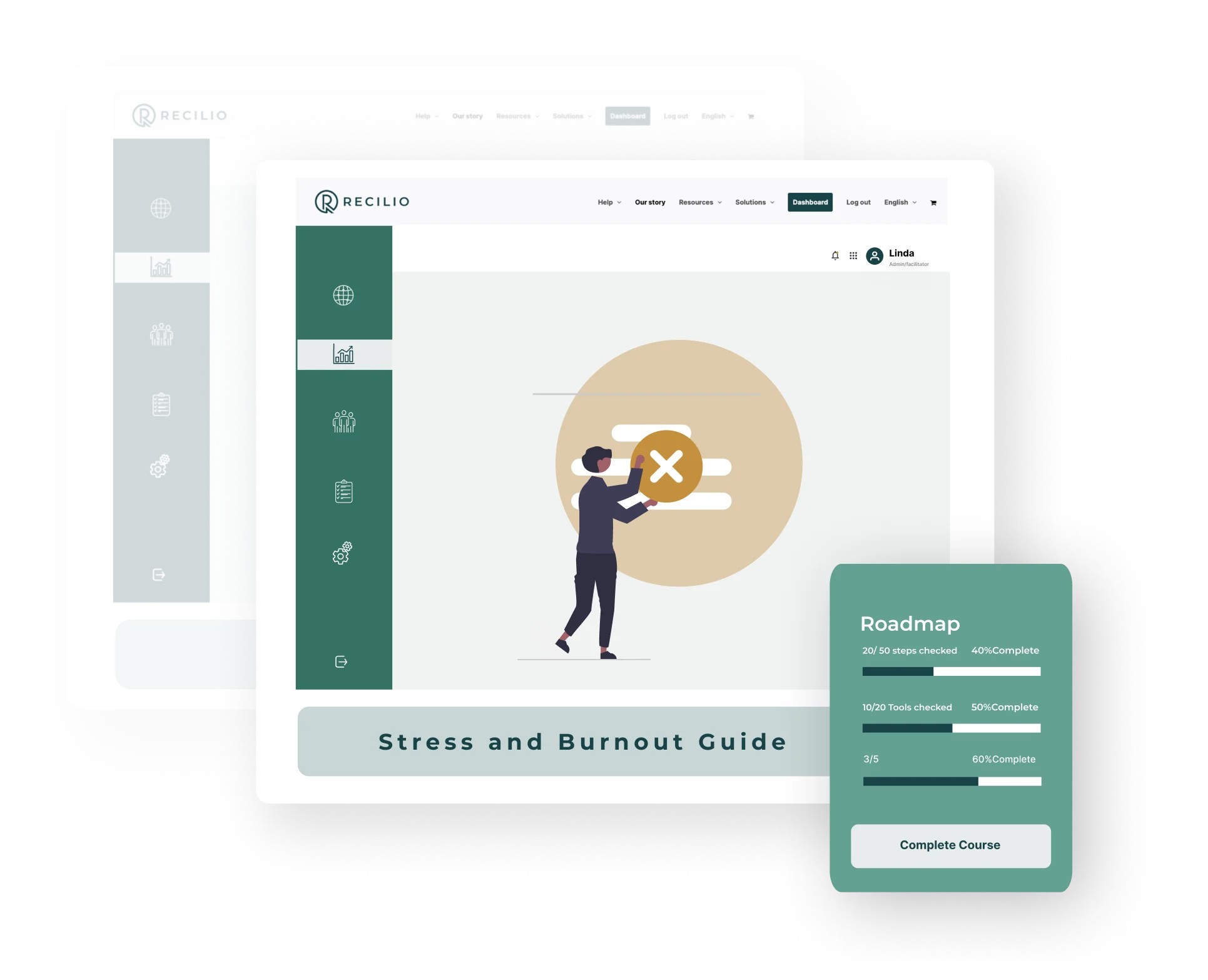 Guide för att minska stress & utbrändhet - för arbetsgivare och chefer